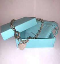 Tiffany & Co Return to Tiffany heart tag toggle necklace in sterling silver