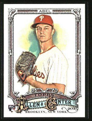 2025 Topps Allen & Ginter Mick Abel Rookie #272 RC Philadelphia Phillies
