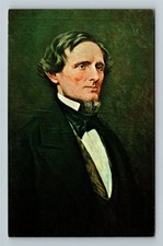 Old Fort Harrod State Park KY-Kentucky, Jefferson Davis Vintage Postcard