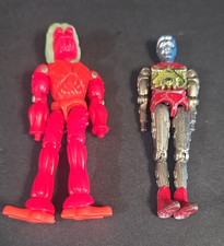 1978 Mego Micronauts Action Figure Lot of 2 Membros, Galactic Warrior Vintage