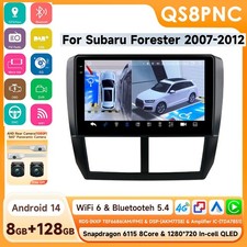 Carplay Android 15 For Subaru Forester Impreza 07-13 Car Radio Gps 8128g360cam