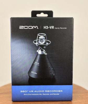 ZOOM H3-VR 360 Handy Recorder Virtual Reality Audio Recorder Mic Decorder New
