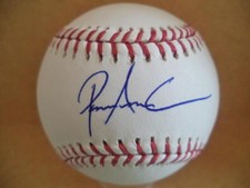 PEDRO ARAUJO BALTIMORE ORIOLES SIGNED AUTOGRAPHED M.L. BASEBALL W/COA