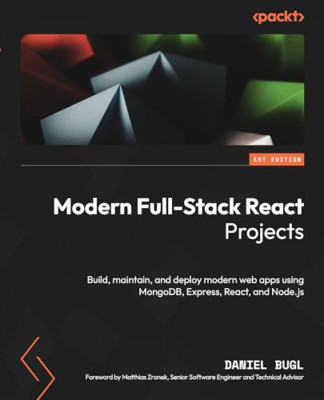 Modern Full-Stack React Projects: Build, maintain, and  - Paperback NEW Bugl, Da