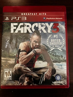 Far Cry 3 (Ubisoft; Sony PlayStation 3, 2012) Complete