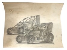 Donnie Ray Crawford Jordan Barbee Pencil Sketch Art Poster by Tony Calico