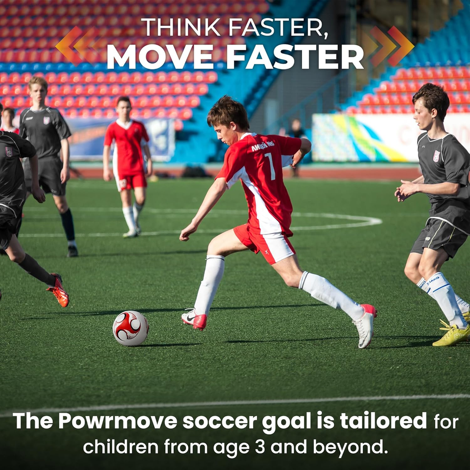 Size 4 Ball Nets Soccer Goals Backyard Portable 2 Set Pump Cones