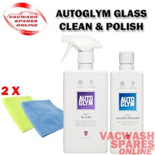 Image of AUTOGLYM FAST GLASS - CAR GLASS POLISH - WINDOW GLASS PERSPEX CLEANING KIT