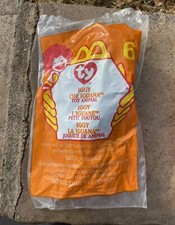 Ty Teenie Beanie Babies IGGY THE IGUANA 6 McDonalds Toy Retired 1999 NEW SEALED