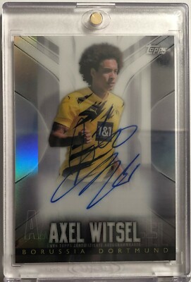 Topps BVB Transcendent 2020/21 Axel Witsel Refractor on Card Autograph 09/25