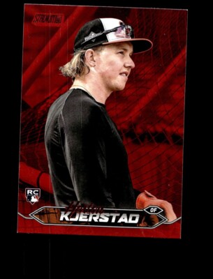 2024 Topps Stadium Club Red Foil Parallel Heston Kjerstad RC