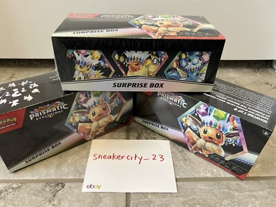 Pokemon Prismatic Evolutions Surprise Box Tcg S&V New & Sealed Fast Ship  | eBay