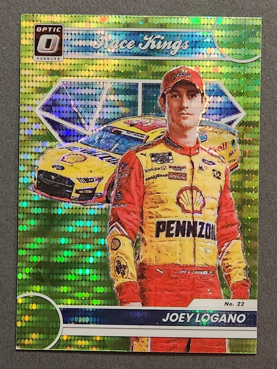 2023 Panini Donruss NASCAR - Optic Race Kings Joey Logano #7 Lime