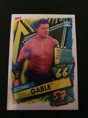 WWE Karte 32 / CHAD GABLE Topps Slam Attax 2021 Card Wrestling Sammelkarte Alpha