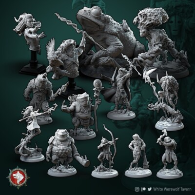 Circle of Druids by White Werewolf Tavern | D&D | DnD | Print on Demand