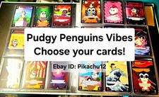 Pudgy Penguins 1st Edition Vibes TCG - Wählen Sie Ihre Karten! (Basiskarten. ohne Folien)
