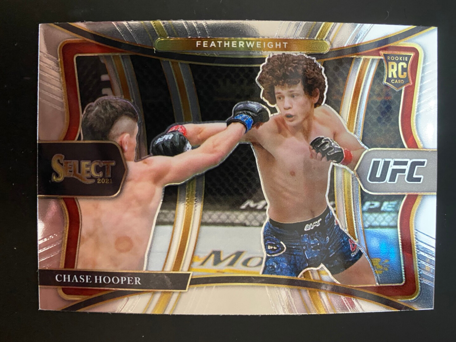 2021 PANINI SELECT UFC CHASE HOOPER BASE ROOKIE RC #125