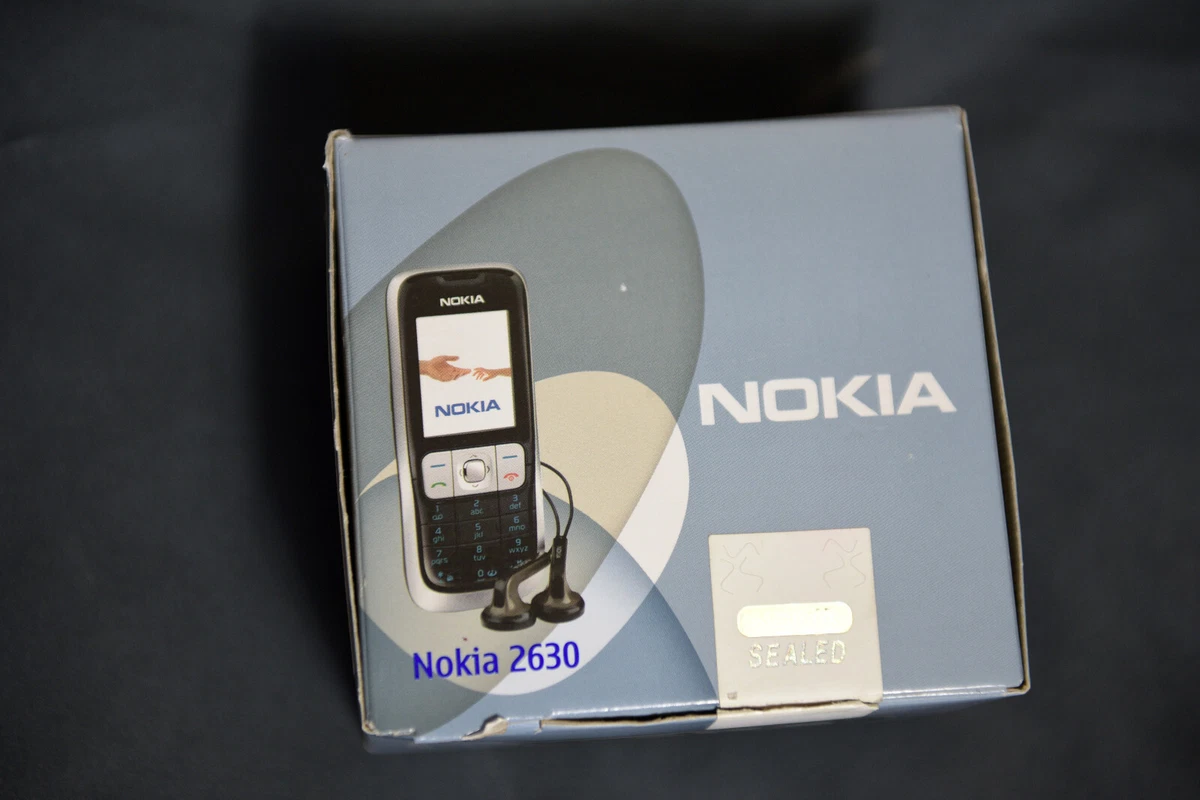 Nokia 2630 Cellulare Originale - Colori Nero/Grigio, Aperto Solo Per Esposizione, Perfettamente Funzionante - Foto 2