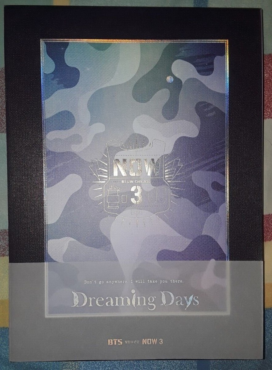 BTS Bangtan Boys Now 3 Dreaming Days Photobook DVD + Poster | eBay