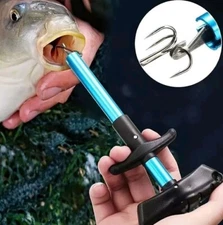 Fish Hook Remover Disgorger Detacher T Bar Fishing Tackle Tool Safe Removal UK