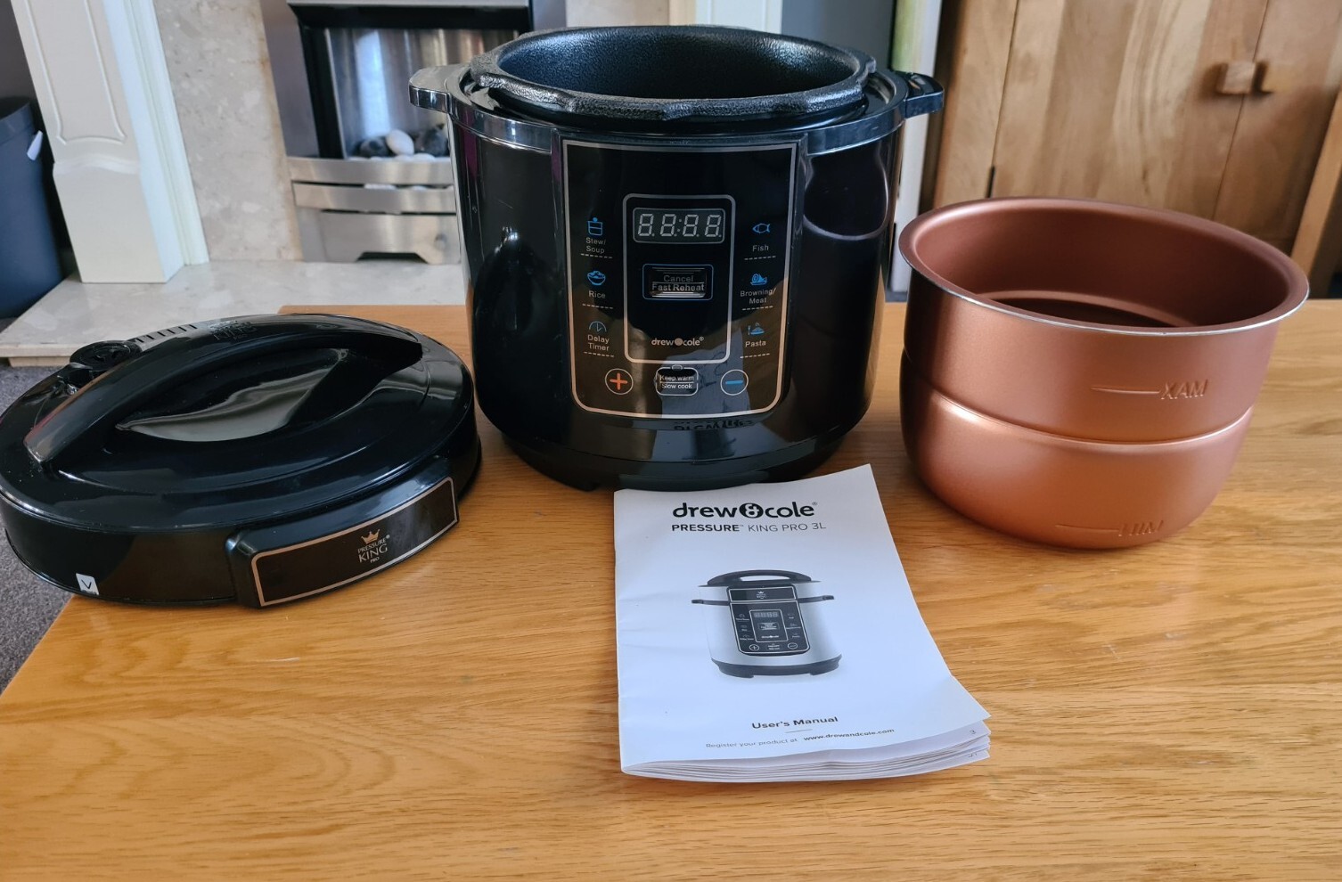 Drew & Cole Pressure King Pro 3 Litre Black Excellent Condition eBay