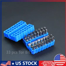 33 Tamper Proof Security Torq Hex Star Spanner Tri Wing Screwdriver Tool Set