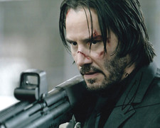 KEANU REEVES signed autograph 20x25cm JOHN WICK in person autograph ACOA