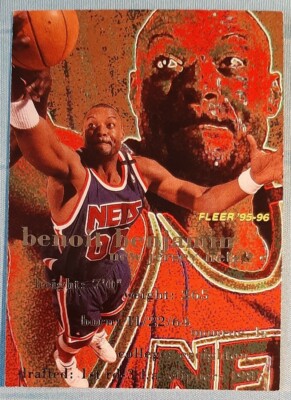 NBA - Fleer 95-96 / Benoit Benjamin [c] Brooklin Nets #113