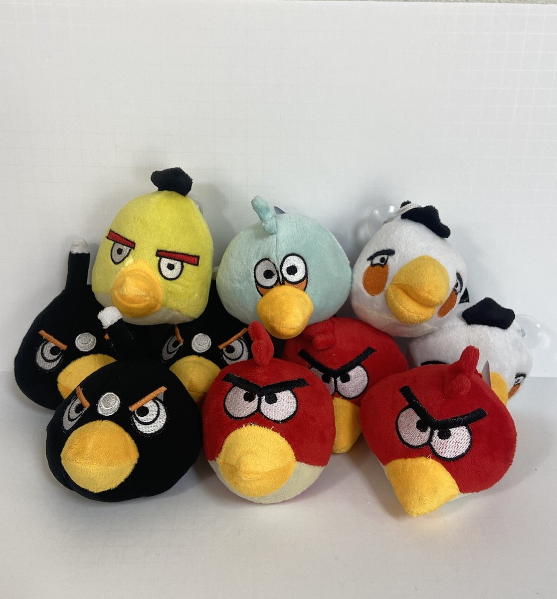 Bomb Peluche Red Angry Birds Whitehouse Leisure Complete Set Plush