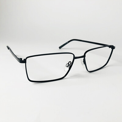 SPECSAVERS Brille SCHWARZ RECHTECKIG Brillengestell MOD: ENTRY 12 32365917