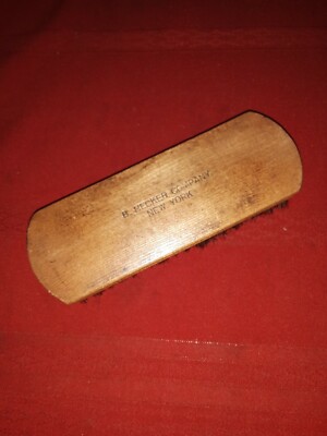 Vintage Brush B. HECKER Company N.Y. 