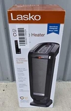 Lasko 1500W 22 in Digital Ceramic Tower Heater Remote CT22840 Black