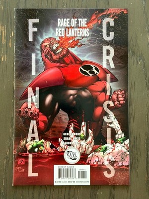Final Crisis Rage of the Red Lanterns #1 (2008) Atrocitus 1st Dex-Starr 8.0 VF