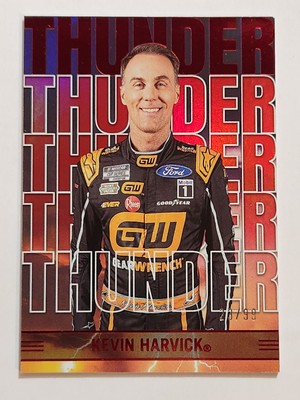 2023 Panini Chronicles NASCAR Racing Thunder #4 Kevin Harvick Red #23/99