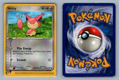 Skitty #70/109 Ruby & Sapphire Pokemon Card - LP