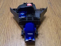 Fits Traxxas 8S X-Maxx Ultimate Rear Bulkhead Blue Aluminum Differential Housing