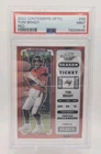 Tom Brady 2022 Contenders Optic Red Season Ticket /175 PSA 9 #54
