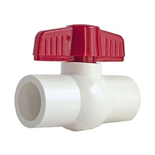 Sch 80 PVC Slip Ball Valve 3/4 in.