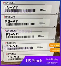 KEYENCE FS-V11 Fiber Optic Sensors FSV11 New In Box One US Free TAX