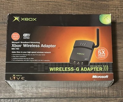 Microsoft Xbox Broadband Networking Xbox Wireless Adapter MN-740