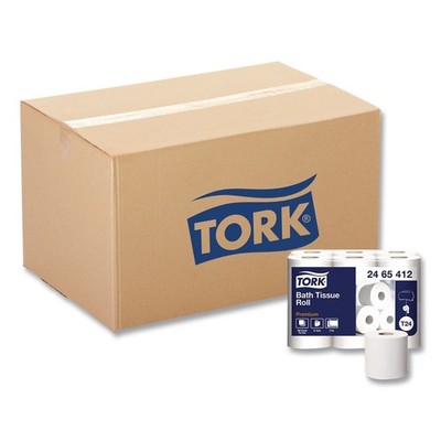 Tork 2465412 Premium 2-Ply Septic Safe Poly-Pack Bath Tissue - WHT (48/CT) New