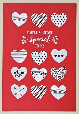 Valentine's Day / For Someone Special / Greeting Card Large Format (+ Envel.)