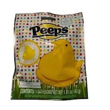 Peeps Chick Shaped Bath Bombs Scented Chick Shaped Bath Vanilla Marshmallows