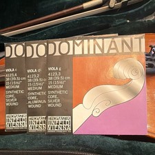 Thomastik-Infeld Dominant Viola 3 String Set Medium Silver/Aluminum 15" C D1 G