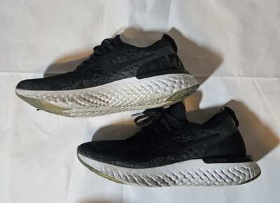 Nike Epic React Flyknit Women's Size 8 Running Shoes Black