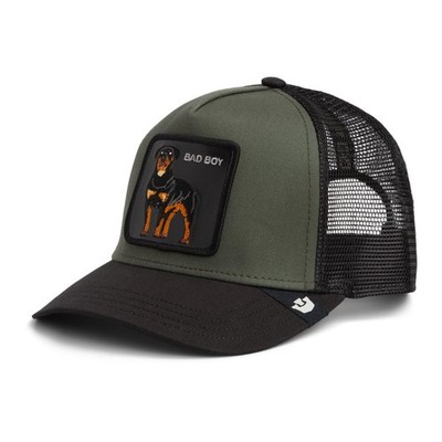 GOORIN BROS   TRUCKER CAP BASEBALL MESH SNAP KÄPPI KAPPE BAD BOY VOID PALM OLIV