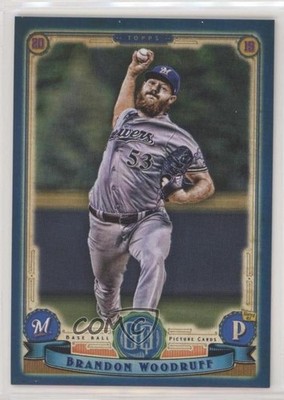 2019 Topps Gypsy Queen Indigo 23/250 Brandon Woodruff #151 0q1p