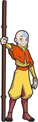 FiGPiN Avatar Der Letzte Luftbändiger - Aang (#614) Emaille Anstecknadel