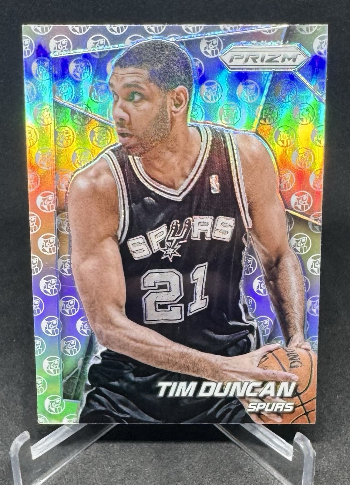 TIM DUNCAN 2014-15 Panini Prizm SILVER #4 Card