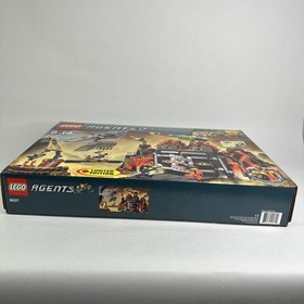 LEGO&reg; Agents 8637 Mission 8: Volcano Base New Sealed Box.